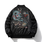 Embroidered Jacket Air Force Flight Suit