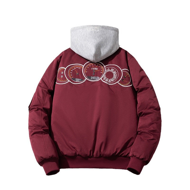 Autumn/Winter Loose Casual Padded Baseball Uniform