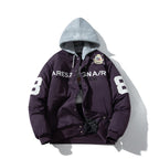Embroidered Baseball Suit Motorcycle Suit