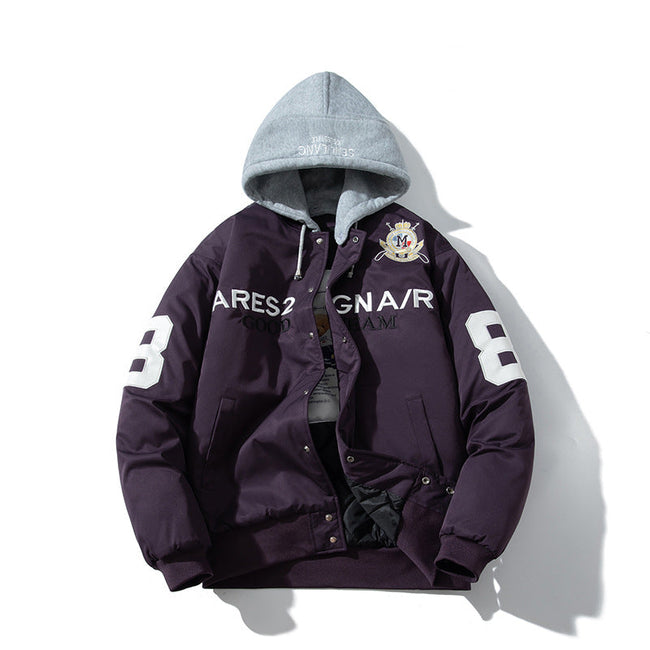 Embroidered Baseball Suit Motorcycle Suit Main Image