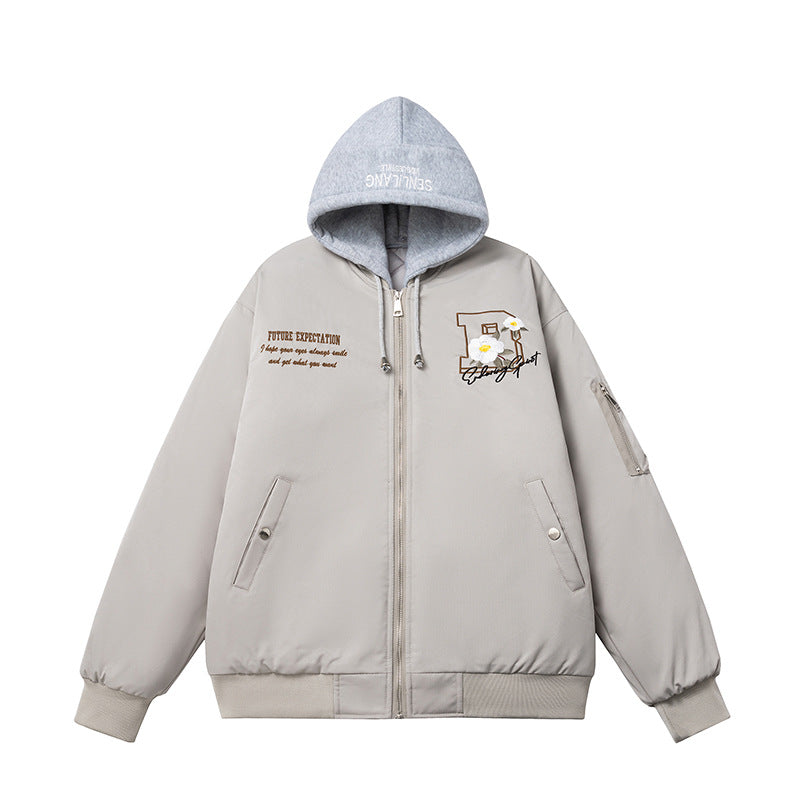 Jacket Embroidered Couple Trend Jacket