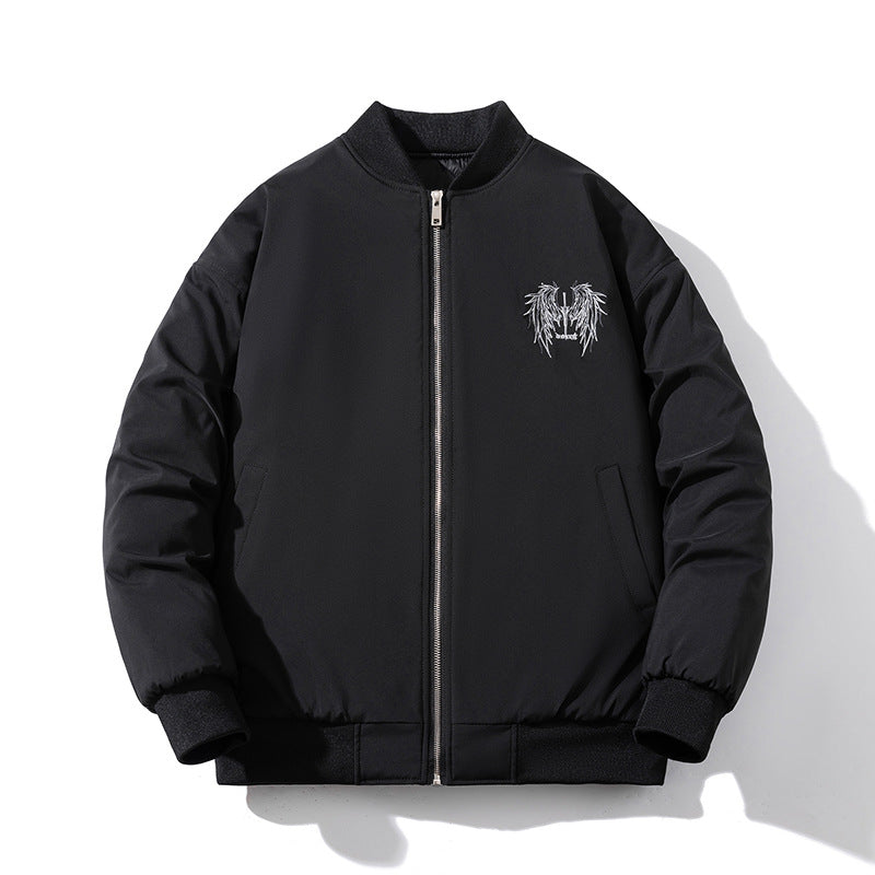 Padded Jacket Embroidered Baseball Jacket