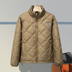 Vintage Jackets Loose Plaid Vintage Padded Jacket