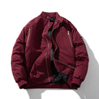 Thickened Semi-turtleneck Jacket Cotton Jacket