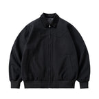 Vintage Jacket Loose Locomotive Lapel