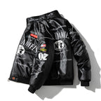 Mens Vintage Jackets Embroidery Autumn Winter
