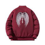 Padded Jacket Embroidered Baseball Jacket