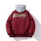 Baseball Jacket Hooded Flight Suit