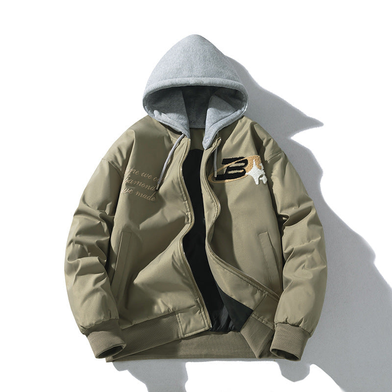 Baseball Jacket Flight Suit Towel Embroidered Jacket