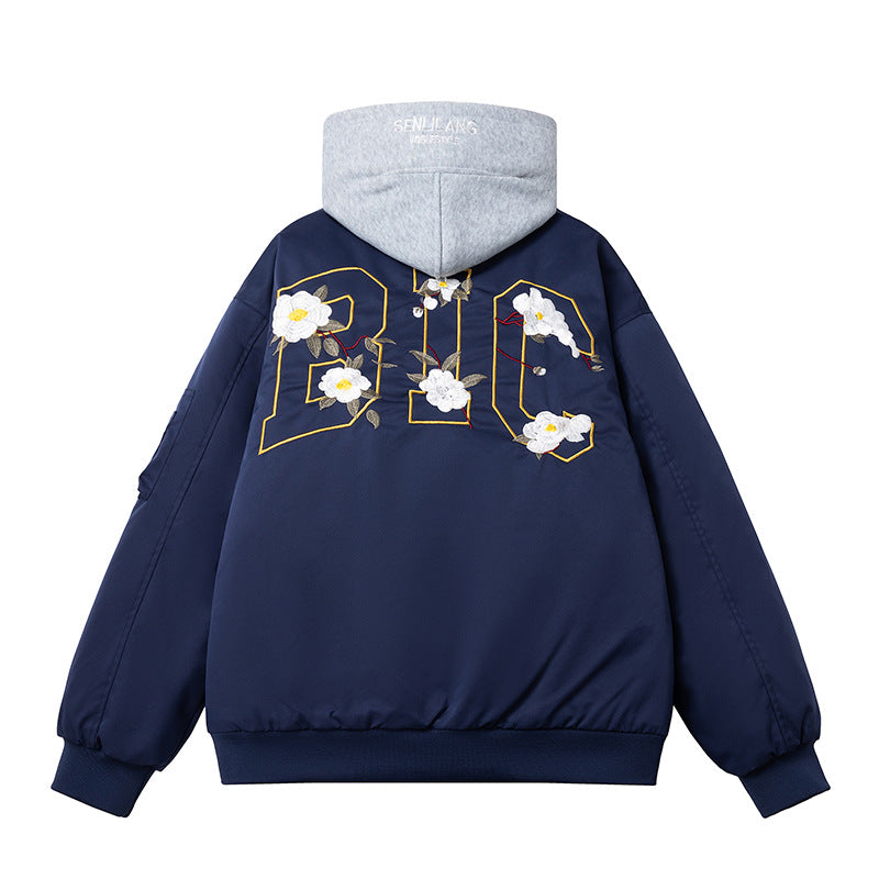 Jacket Embroidered Couple Trend Jacket