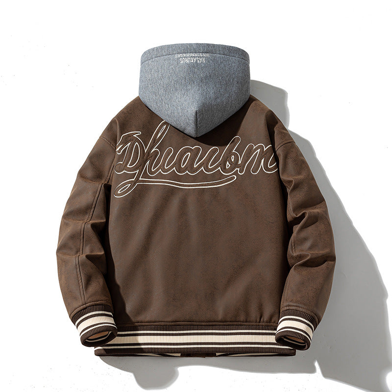 PU Leather Baseball Uniform