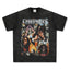 2025 cross-border summer American retro classic portrait BIGFACE spray printed short sleeved pure cotton men's T-shirt (68)