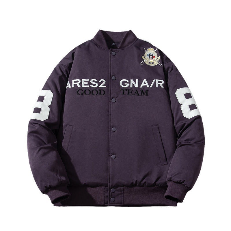Embroidered Baseball Suit Motorcycle Suit