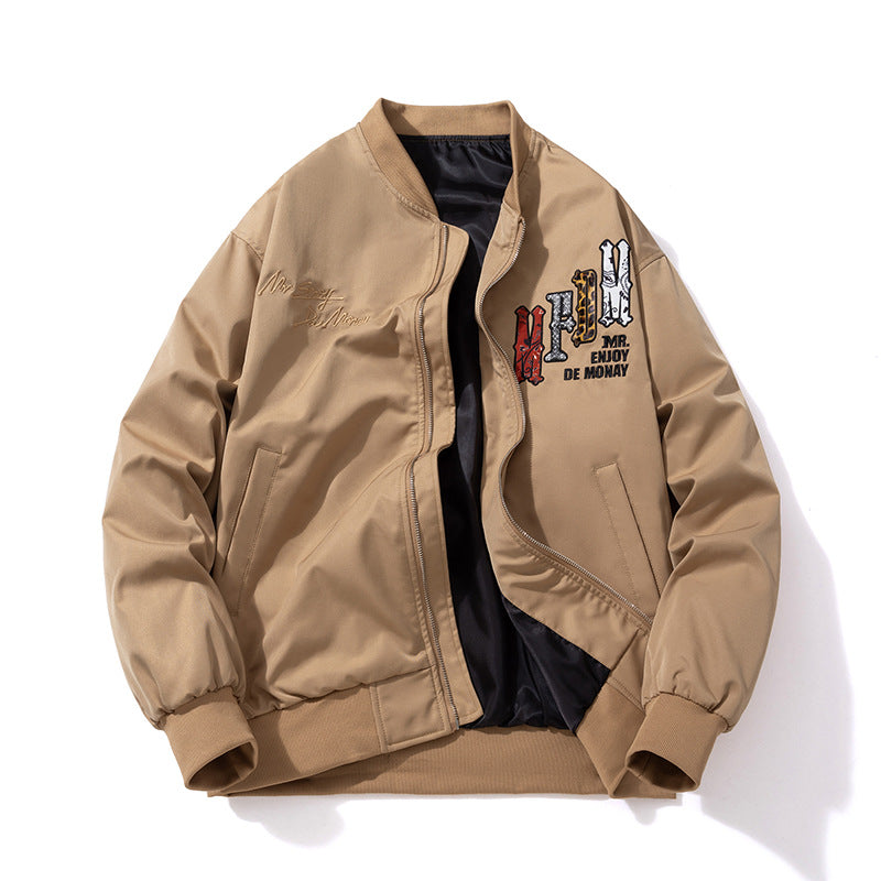 Embroidered Jacket ins Trendy Baseball Suit Flight Suit