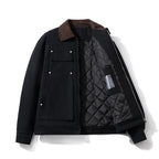 Tooling Jacket Casual Lapel Padded Cotton