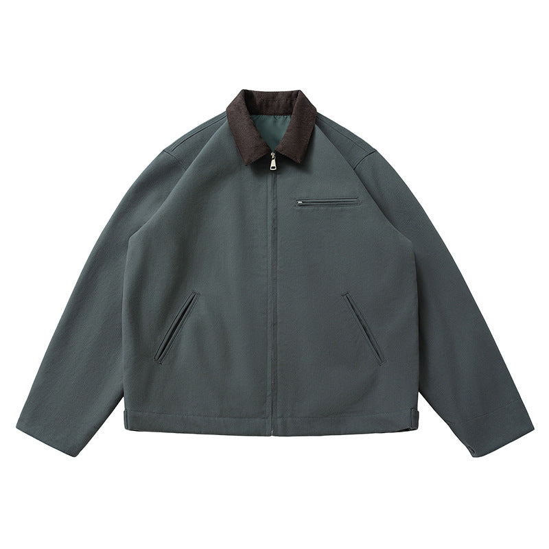 Tooling Lapel Coloring Jacket vintage