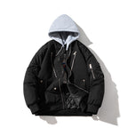 Fall/Winter Air Force Pilot Jacket Hooded Baseball