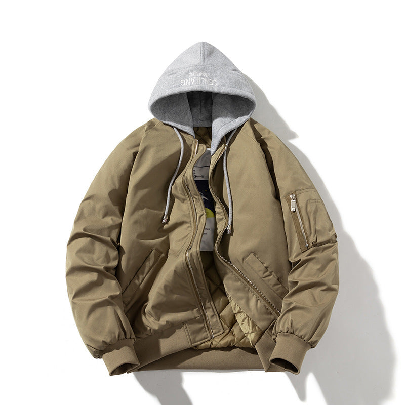 Pilot Jacket Padded Jacket Winter Baseball