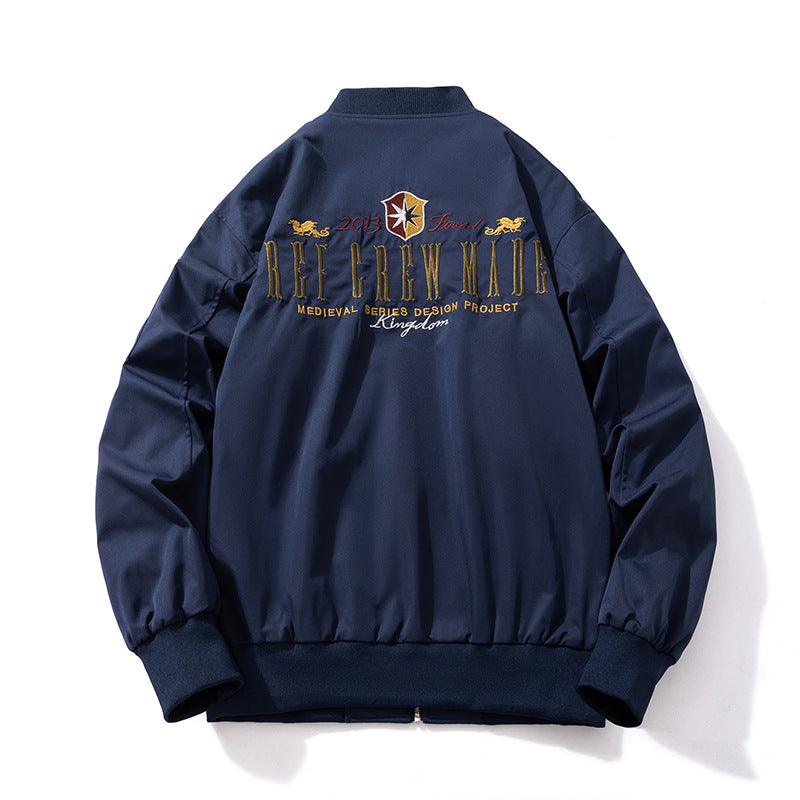 Embroidered Vintage Baseball Suits Flight Suits