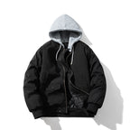 Loose Baseball Jacket Padded Flight Suit