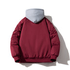 Fall/Winter Air Force Pilot Jacket Hooded Baseball