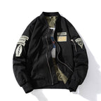 Suit Jacket Vintage Embroidered Baseball Suit Hooded