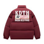 High Street Stand-Up Collar Warm Padded Jacket