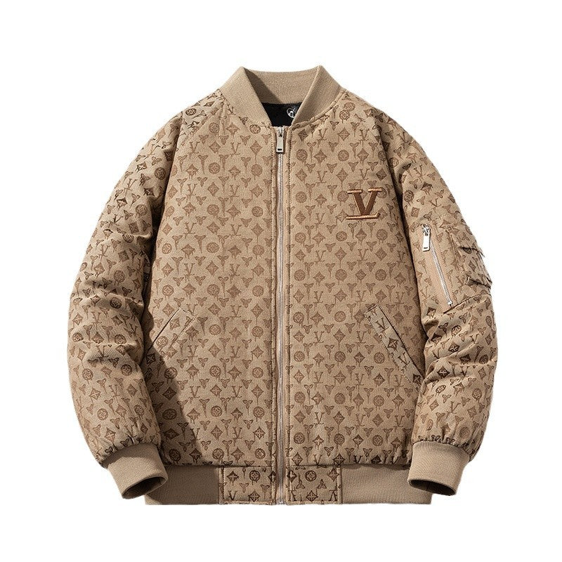 Trendy Baseball Suit Hip Hop Padded Jacket