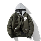 Padded Baseball Uniform Vintage Hooded