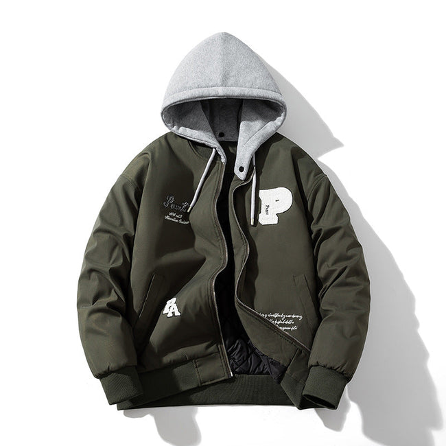Padded Baseball Uniform Vintage Hooded Main Image