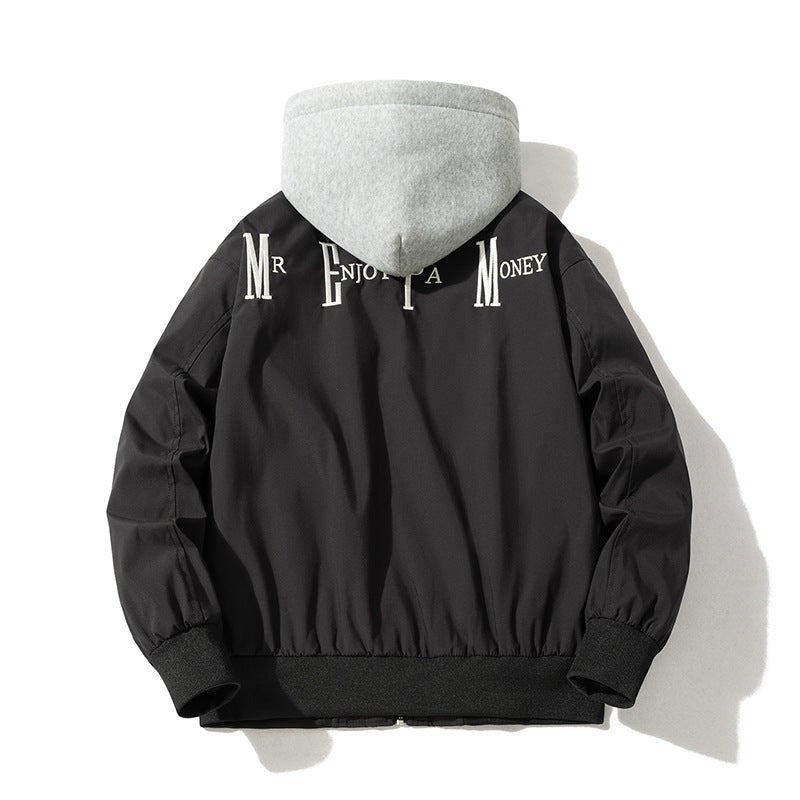 Embroidered Baseball Suit Flying Suit Couple Jacket