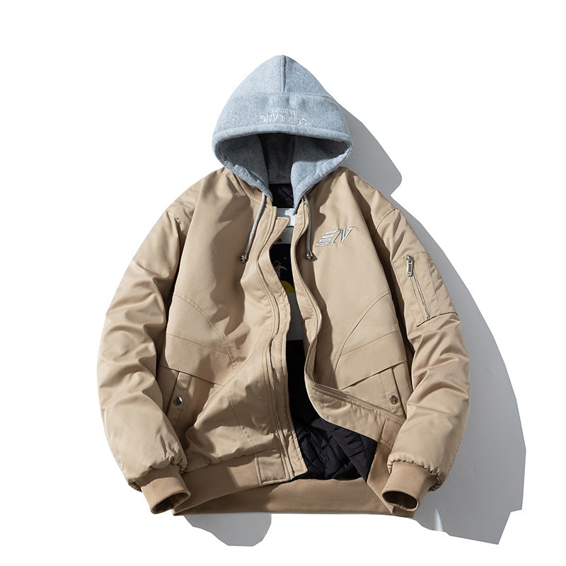 Jacket Autumn/Winter Embroidery Flying Suit
