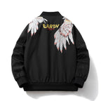National Style Embroidery Air Force Flight Jacket