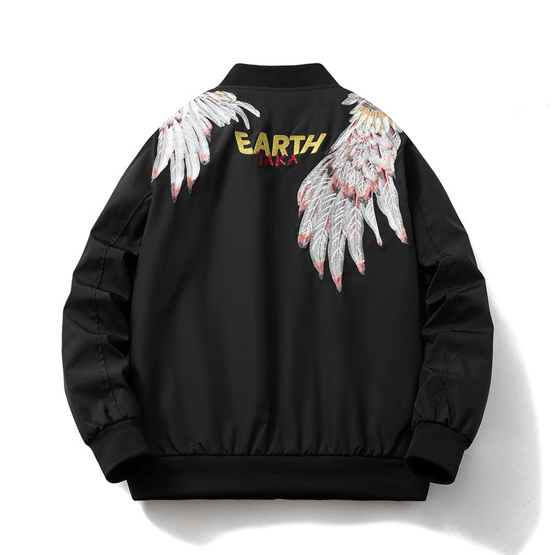 National Style Embroidery Air Force Flight Jacket
