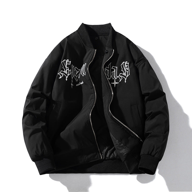 Baseball Suit Flight Suit Embroidered Jacket Top