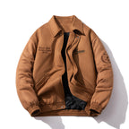 Lapel Baseball Jacket Ruffian Padded Jacket