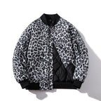 Leopard print jacket Autumn padded jacket