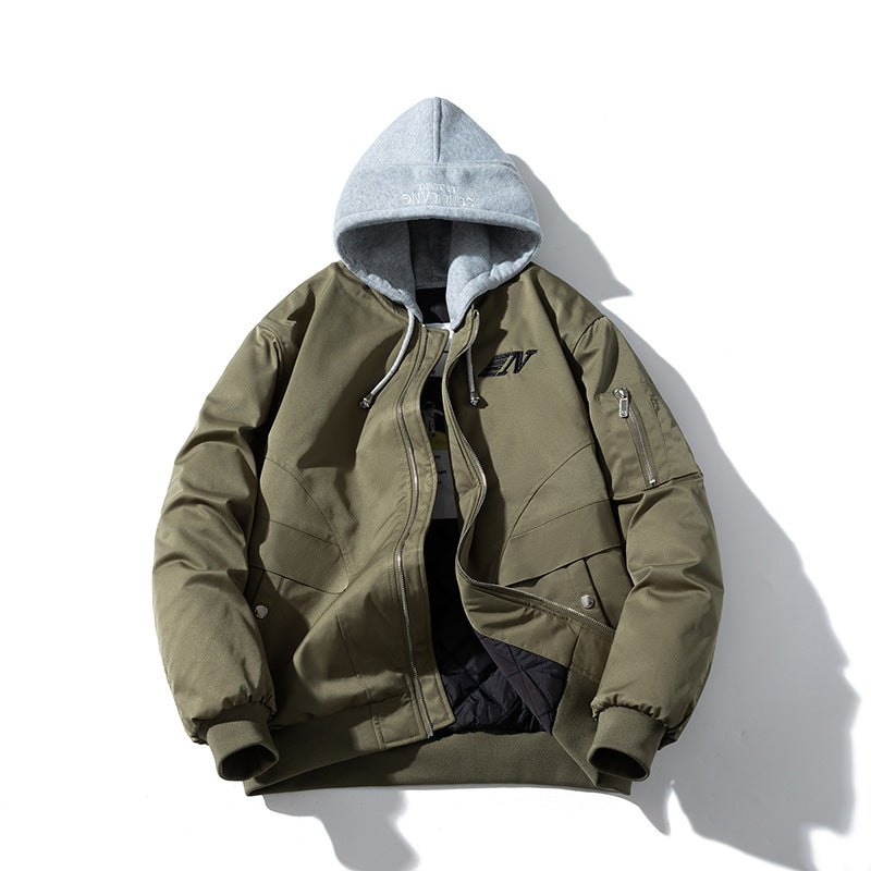 Jacket Autumn/Winter Embroidery Flying Suit