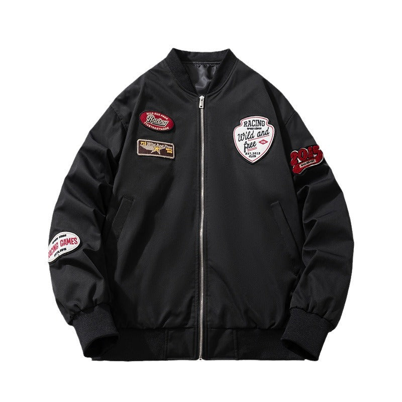 Vintage Towel Jacket Baseball Suit Flight Suit