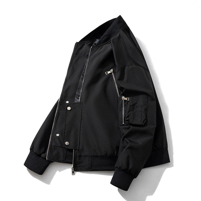 Mens Vintage Jackets Flight Suit Printed Logo Jacket Main Image