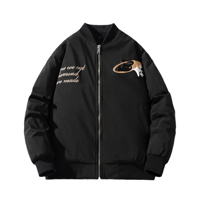 Baseball Jacket Flight Suit Towel Embroidered Jacket