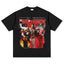 2025 cross-border summer American retro classic portrait BIGFACE spray printed short sleeved pure cotton men's T-shirt (73)