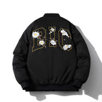 Mens Vintage Jackets Floral Embroidered Jacket