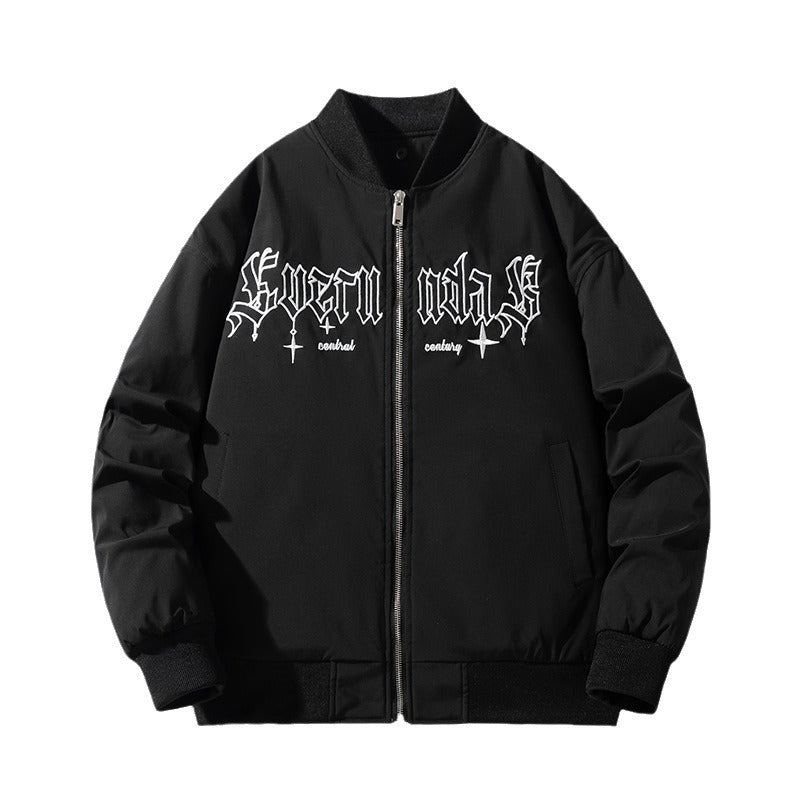 Baseball Suit Flight Suit Embroidered Jacket Top