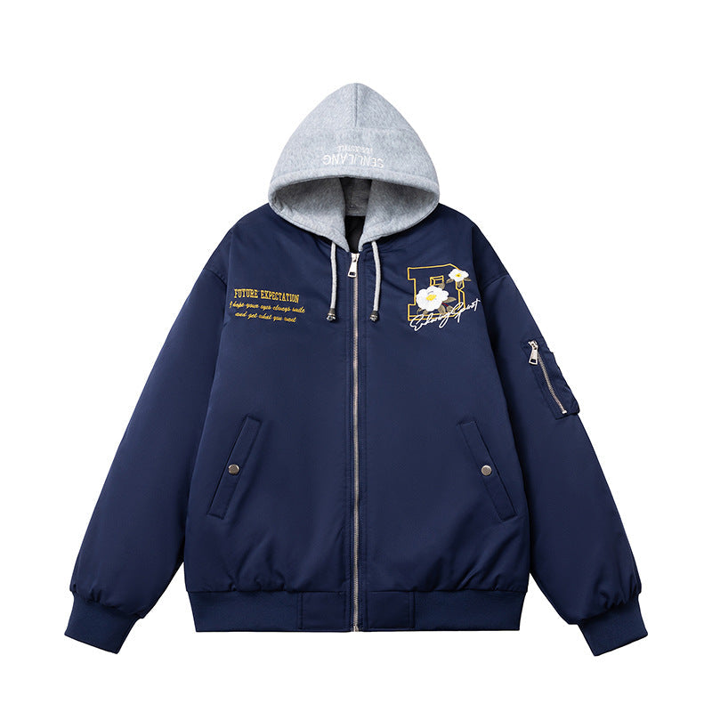 Jacket Embroidered Couple Trend Jacket