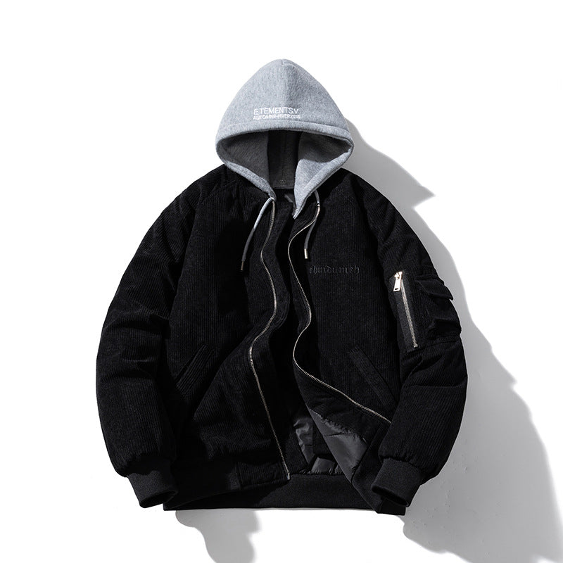 Vintage Thermal Jacket Thickened Baseball Uniform