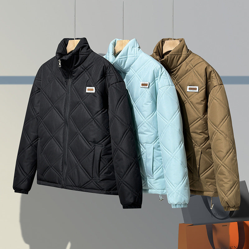 Vintage Jackets Loose Plaid Vintage Padded Jacket