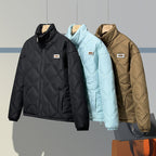 Vintage Jackets Loose Plaid Vintage Padded Jacket