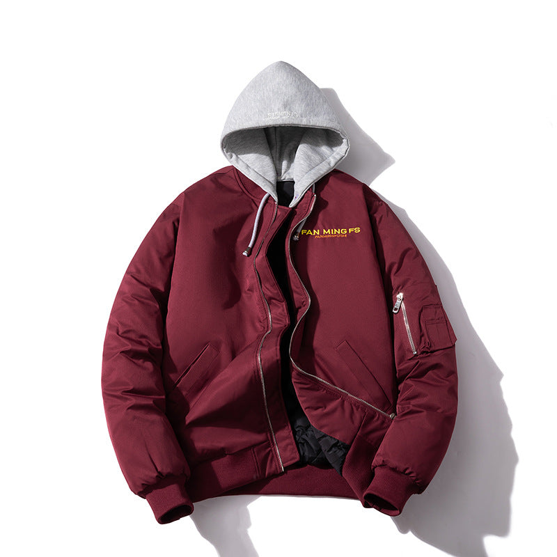 Autumn/Winter Loose Casual Padded Baseball Uniform