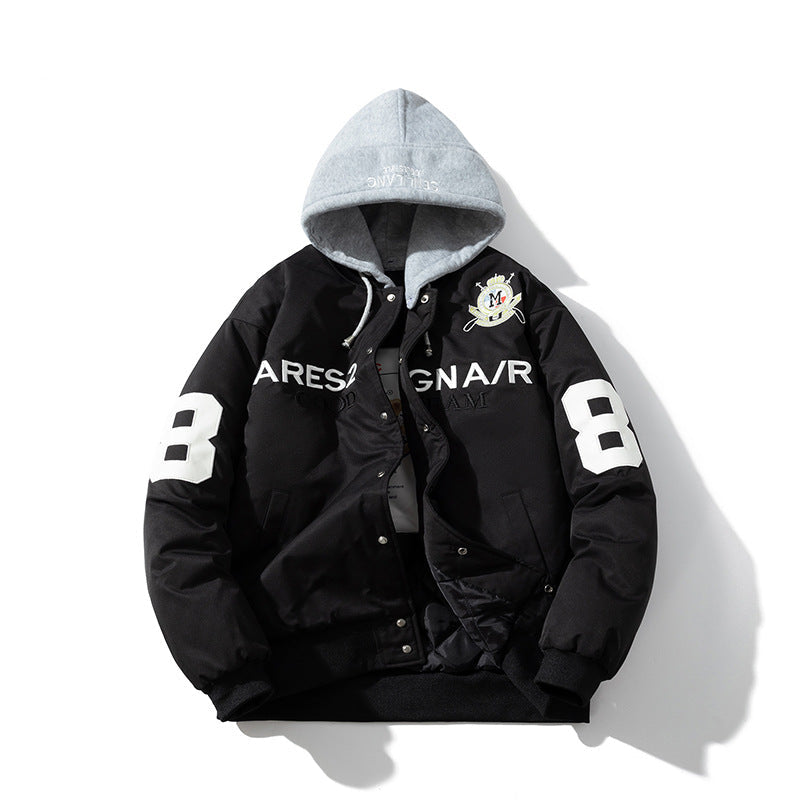 Embroidered Baseball Suit Motorcycle Suit
